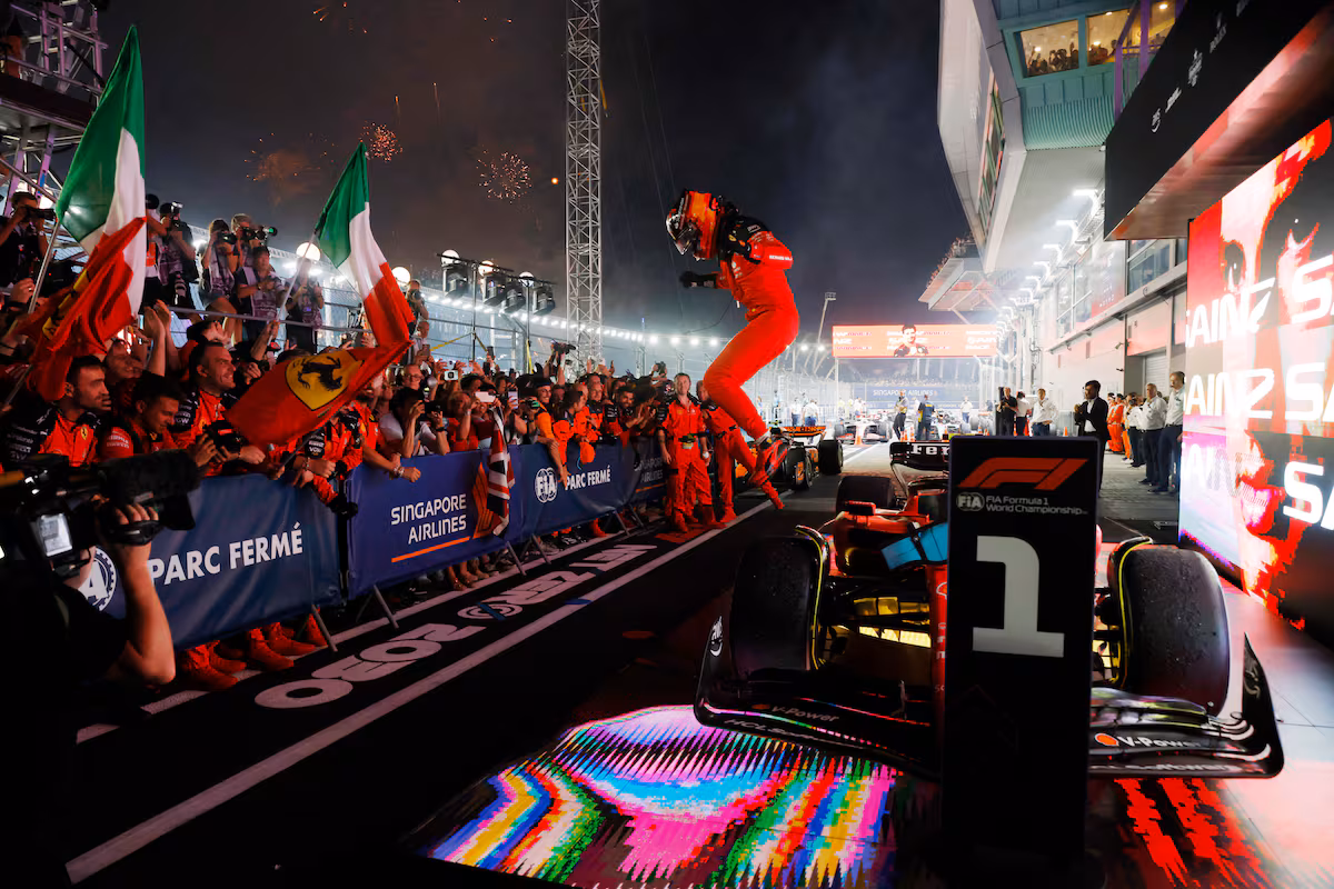 Sainz Shines at the 2023 Singapore GP